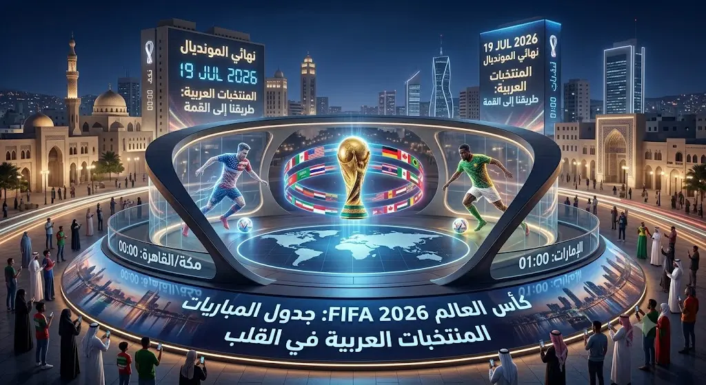 جدول مباريات كأس العالم 2026 من صافرة الافتتاح لحد ليلة التتويج الكبرى
